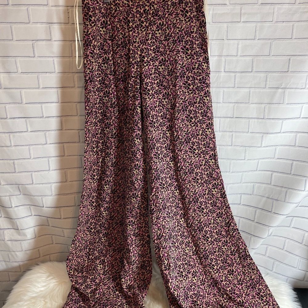 Rachel/Rachel Roy Print Wide Leg Pants